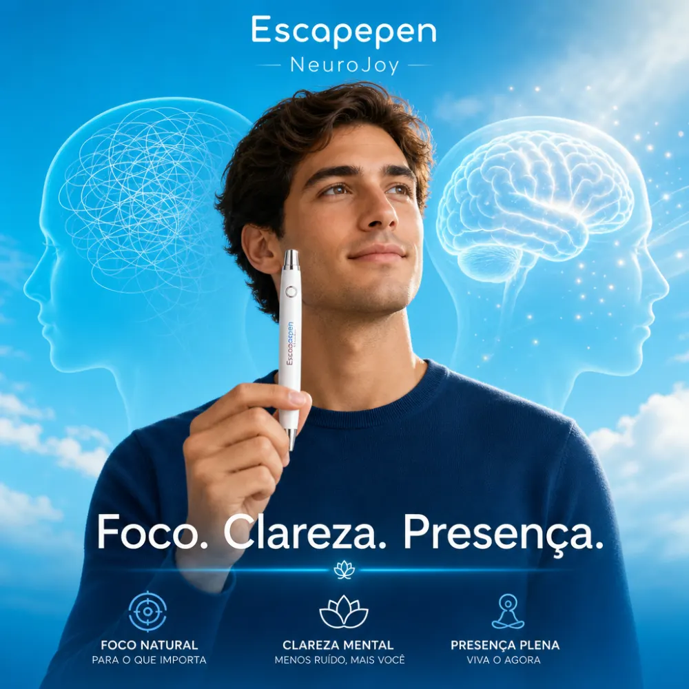 Foco, clareza e presença com Escapepen NeuroJoy